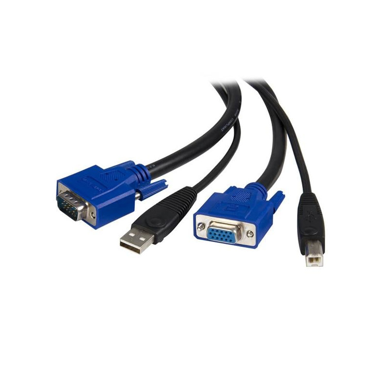 Cavo kvm startech usb/vga universale 2in1 3m [svusb2n1_10]