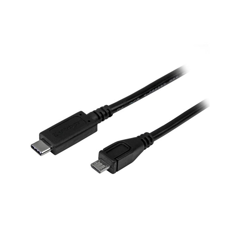 Cavo usb startech usb-c 1m nero [usb2cub1m]