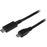 Cavo usb startech usb-c 1m nero [usb2cub1m]
