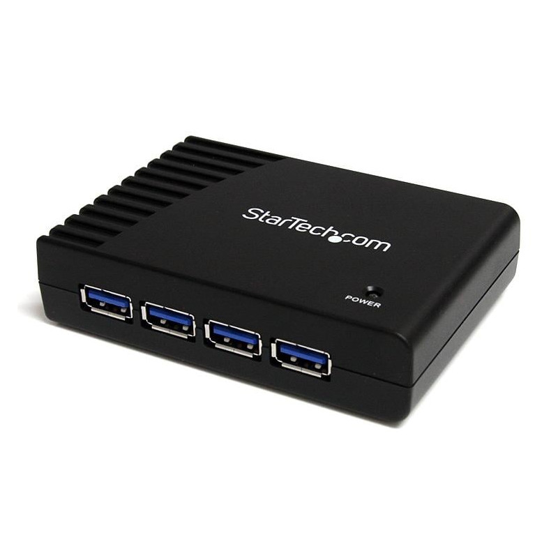 Hub usb startech a 4 porte usb 3.0 superspeed nero [st4300usb3eu]