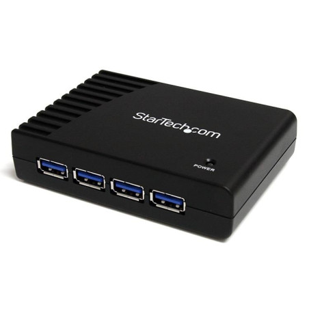 Hub usb startech a 4 porte usb 3.0 superspeed nero [st4300usb3eu]