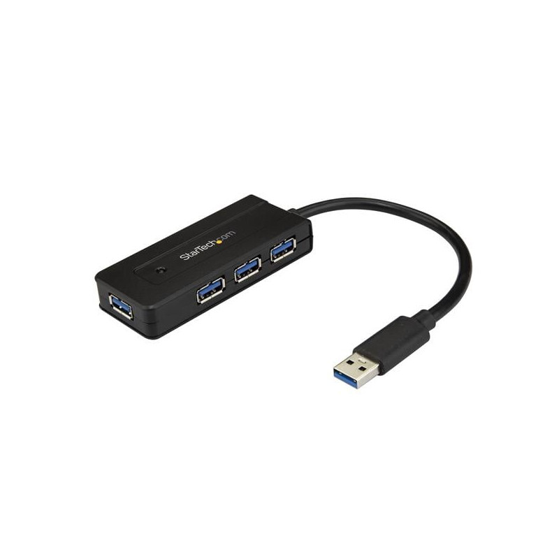 Hub usb startech usb 3.0 a 4 porte - mini hub usb con porta di