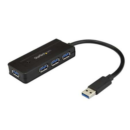 Hub usb startech usb 3.0 a 4 porte - mini hub usb con porta di