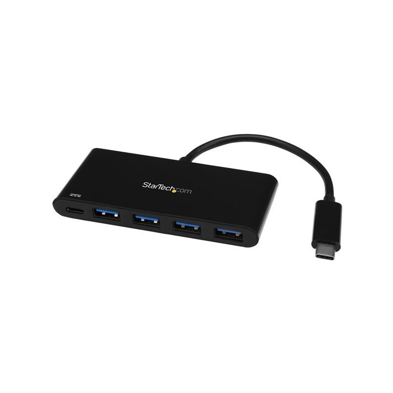 Hub usb startech usb 3.0 a 4 porte con erogazione di potenza-