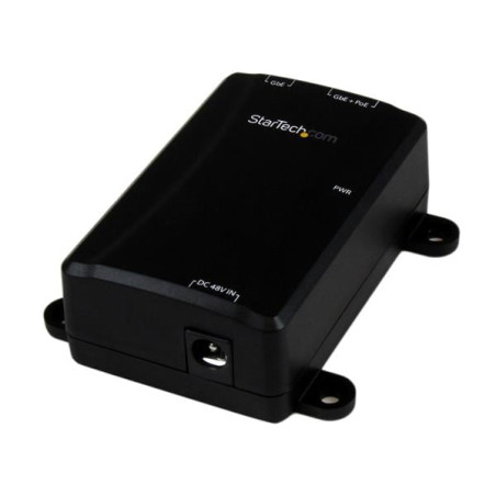 Iniettore startech gigabit poe+ 1 porta [poeinj1gw]