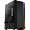 Case aerocool bionic v1 midi-tower rgb vetro temperato -