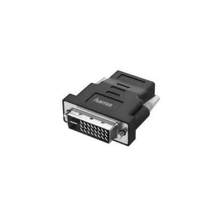 Adattatore video hama 200338 dvi maschio - hdmi (r) femmina,