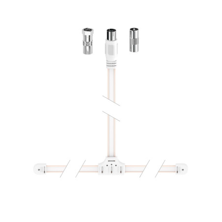 Cavo antenna hama 00205283 dab+