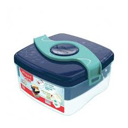Contenitore porta pranzo maped picnik concept 2 scomparti blu/verde