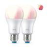 Lampadina philips wiz led x2 goccia smerigliata [929002383632]