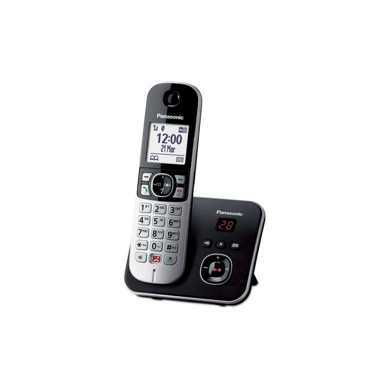 Telefono cordless panasonic kxtg6861jtb senza fili