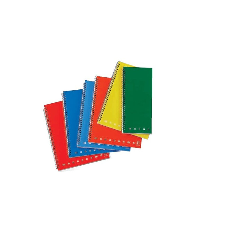 Maxiquaderno spiralato a4 s/fori 1rigo 70fg 80gr monocromo [02155581r]