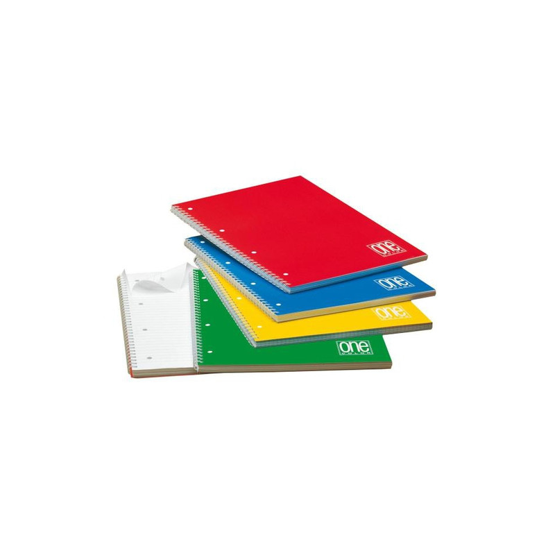 Maxiquaderno a4 spiralato 4mm c/fori 80gr 60fg one color blasetti