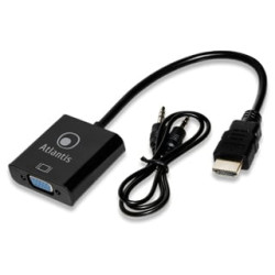 Adattatore video atlantis hdmi/vga 20cm [a04-hdmi_vga]