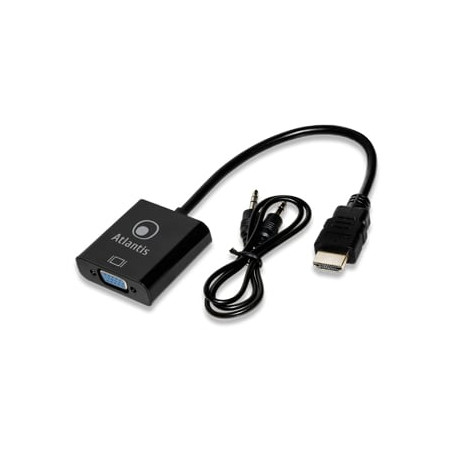 Adattatore video atlantis hdmi/vga 20cm [a04-hdmi_vga]
