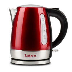 Bollitore elettrico girmi bl32 1.2l rosso