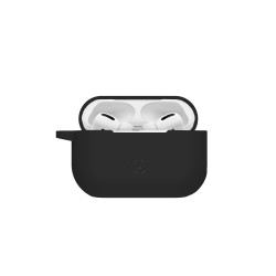 Custodia in silicone celly airpods pro nero [aircase3bk]