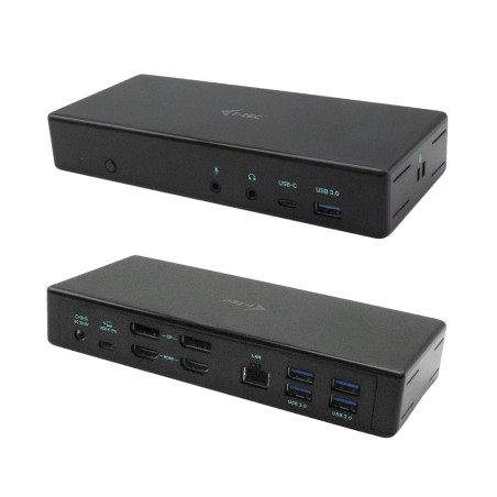 Docking station i-tec usb-c nero [c31quattrodockpdit]