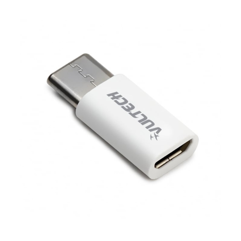 Adattatore micro usb vultech usb 2.0 tipo b e tipo c [adp-01p]