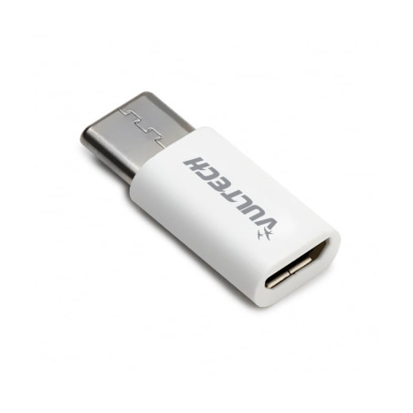 Adattatore micro usb vultech usb 2.0 tipo b e tipo c [adp-01p]