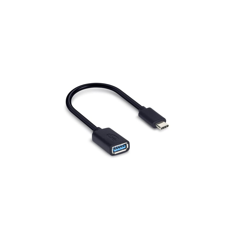 Adattatore usb hamlet tipo c al usb tipo a 3.0 f 20cm usb 3.0 [xadtc-u2a-mf02]