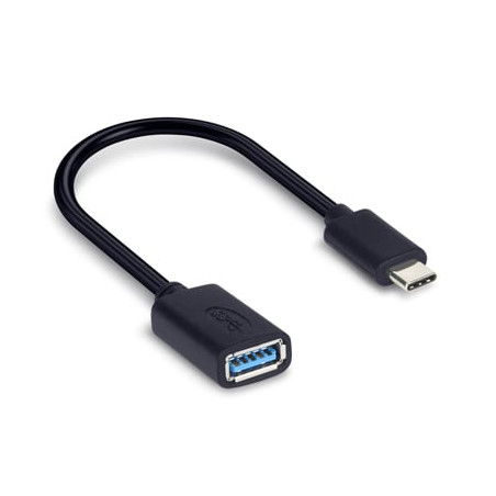 Adattatore usb hamlet tipo c al usb tipo a 3.0 f 20cm usb 3.0 [xadtc-u2a-mf02]