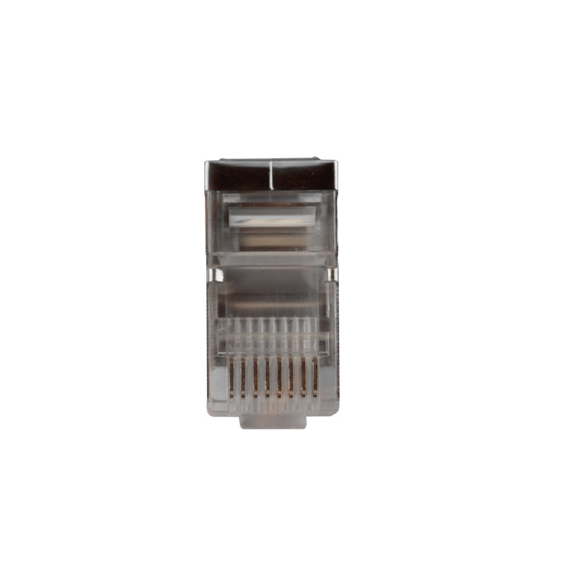 Connettori schermati vultech rj45 ftp 50 pezzi 8p8c [sn21404]