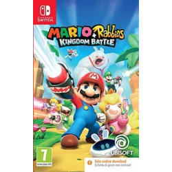 Videogioco nintendo switch ubisoft mario+rabbids kingdom battle [117262]
