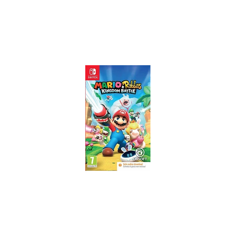 Videogioco nintendo switch ubisoft mario+rabbids kingdom battle [117262]