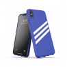 Custodia adidas gazelle per iphone xr blu/bianco [cl4247]