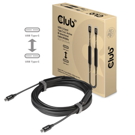 Cavo usb club3d cac-1535sbc tipo-c s/s 3.2 gen2 5m [cac-1535]