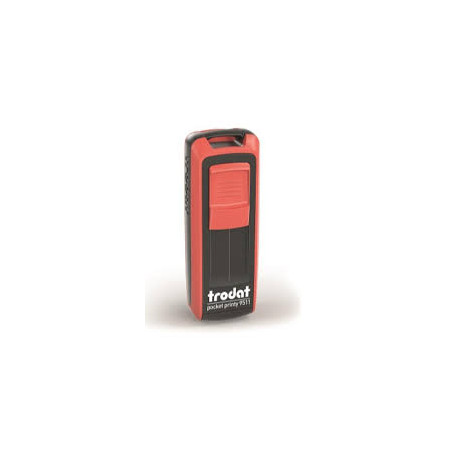 Timbri trodat 9511pocket printy nero/rosso fuoco [148739]