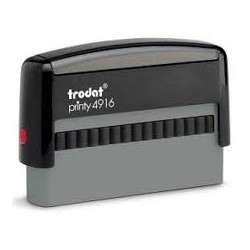 Timbro di testo trodat 4916 printy nero [72642]