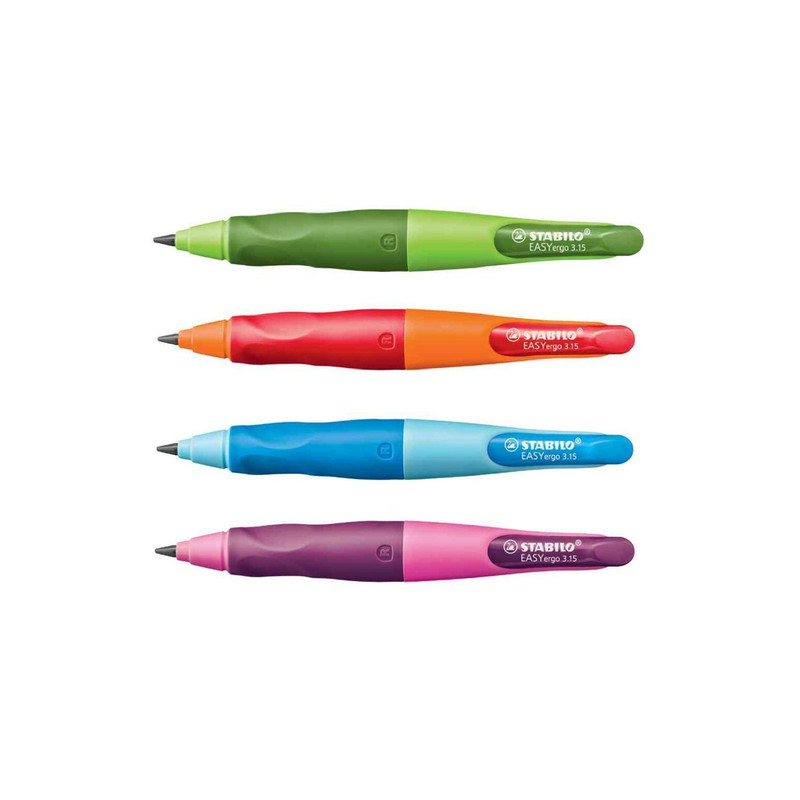 Portamine stabilo? easyergo 3,15mm rosa per destrorsi + affilamine