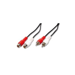 Cavo nuova videosuonospine rca maschio + 2 prese rca femmina -
