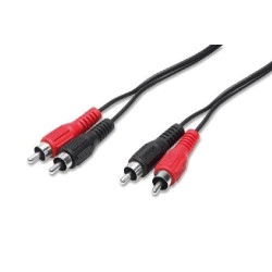 Cavo audio nuova videosuonospine rca maschio + 2 prese rca femmina