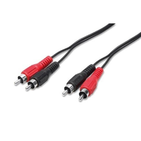 Cavo audio nuova videosuonospine rca maschio + 2 prese rca femmina
