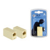 Accoppiatore cavi di rete nuova videosuono rj45 beige