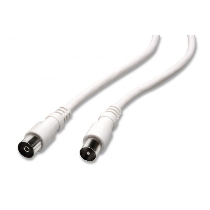 Cavo coassiale nuova videosuono 9/00 5m bianco