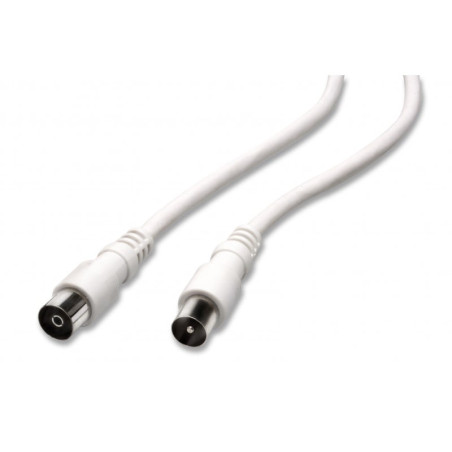 Cavo coassiale nuova videosuono 9/00 5m bianco