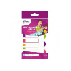 Etichette avery cf24 auto plastificabili fluo 3 formati [apfluo24-uk]