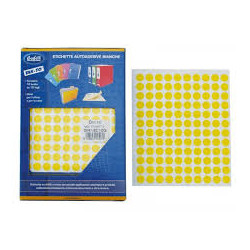 Etichette autoadesive markin cf25x630 14mm gialla [x10005gi]