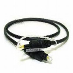 Cavo fibra ottica nuova videosuono opt-a3 toslink 1m nero