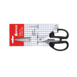 Forbici manico artiglio abs 16cm nero [4370t]