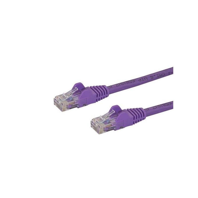 Cavo di rete startech.com cat 6 viola [n6patc2mpl]
