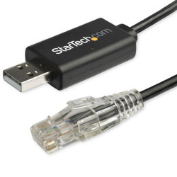 Cavo rollover startech.com console usb tipo a cisco 1.8m nero [icusbrollovr]