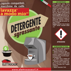 Detergente macchina da caffe' elettrocasa as48
