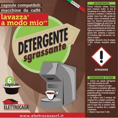 Detergente macchina da caffe' elettrocasa as48