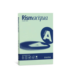 Carta rismacqua cartotecnica favini 140g 09 a3 verde chiaro [a65p213]