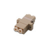 Adattatore lc duplex wp europe beige [wpc-fa2-lc0201]